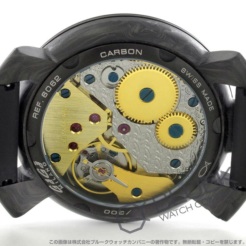 New]Ga Ga MILANO MANUALE 48MM carbon world 300 watch mens GaGa