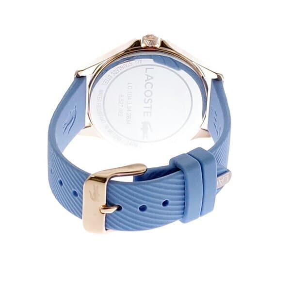 New Lacoste LACOSTE watch Lady s 2001024 KEA quartz silver blue blue BE FORWARD Store