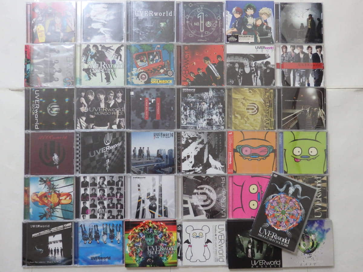 Used Uverworld Uber World Album And Single Cd And Dvd37 Piece Set Majority With First Limited Dvd Be Forward Store