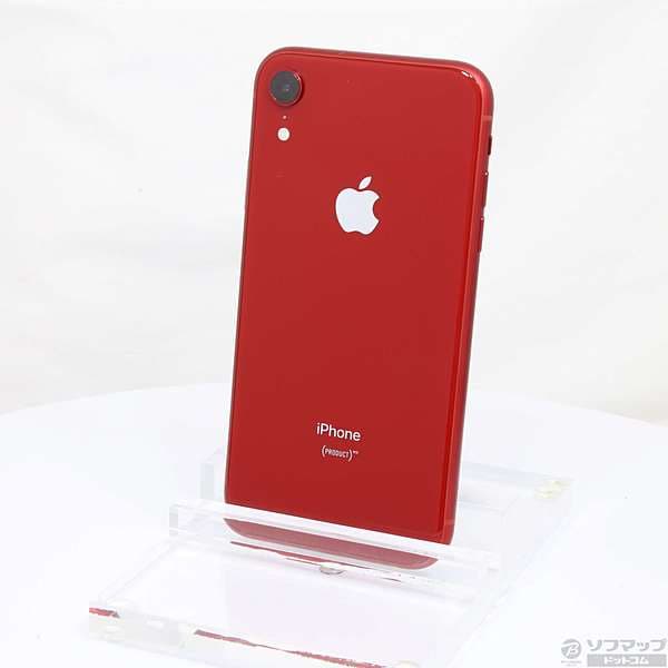 Used]Apple iPhoneXR 128GB product red MT0N2J/A SIM-free 298-ud 