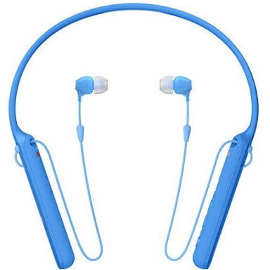 New SONY WI C400 L WI C400 LZ Blue canal earphone Bluetooth neckband style wireless headphones hands free call WIC400L BE FORWARD Store
