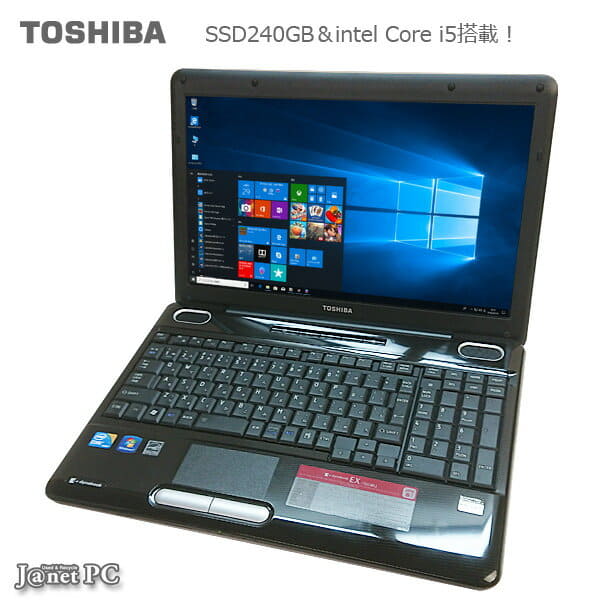 dynabook T350/Blu-ray/Core i5/東芝/ノートパソコン 美品！TOSHIBA Dynabook T350⁄EW Win10 Office2016 Intel Core i5 4GB