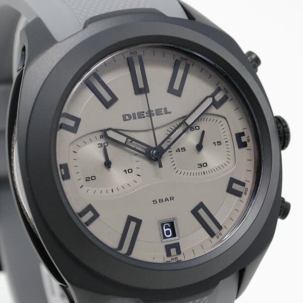 New]Diesel watch DZ4498 tumbler gray rubber mens DIESEL clock - BE FORWARD  Store
