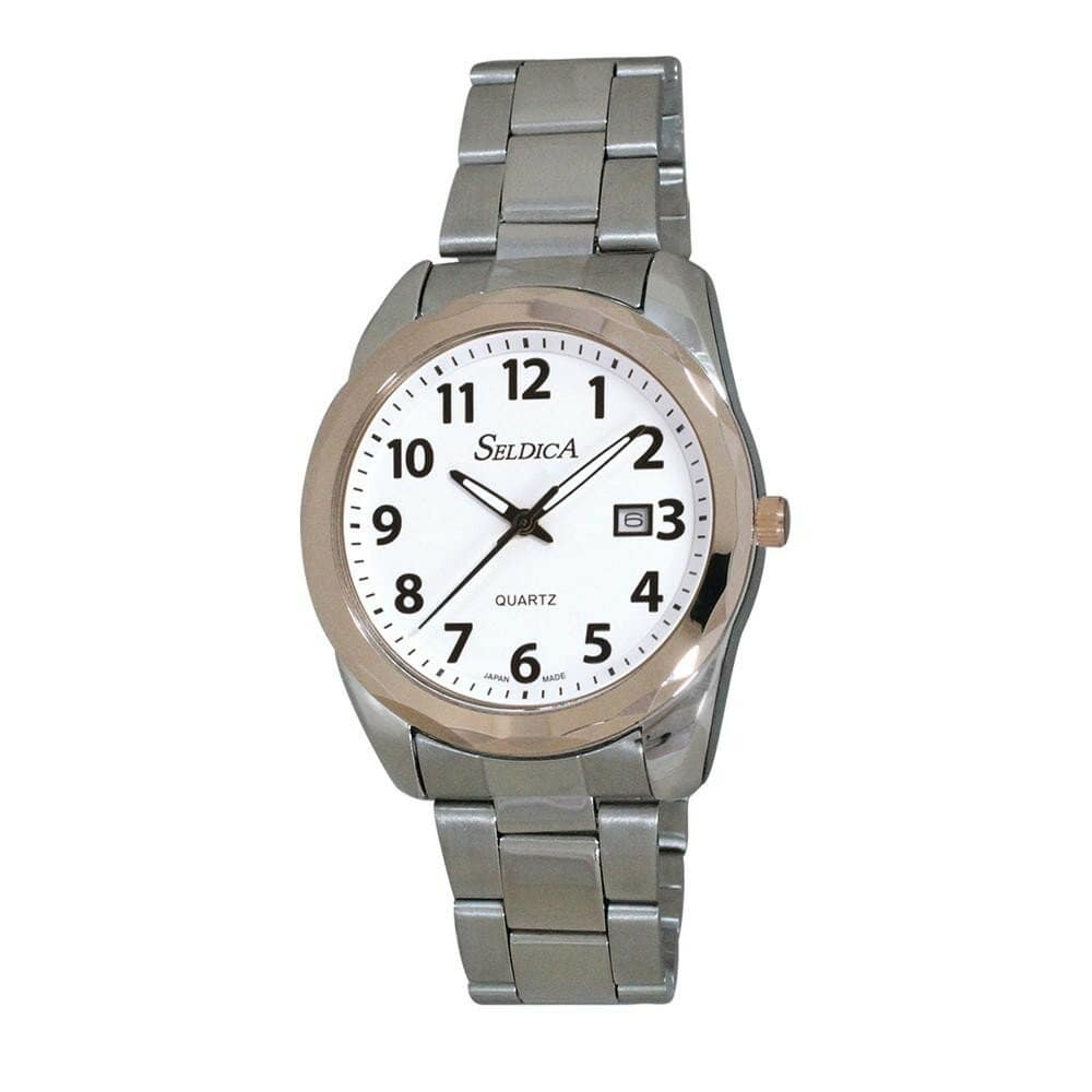New]SELDICA analog watch SD-AM048-WTT - BE FORWARD Store