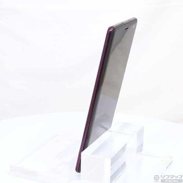 Used]SONY Xperia XZ3 64GB Bordeaux red SO-01L SIM-free 344-ud - BE 