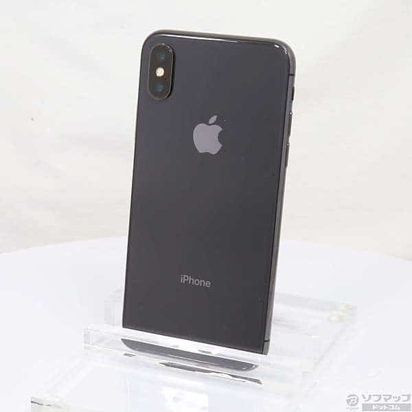Used]Apple iPhoneX 64GB Space Gary MQAX2J/A SIM-free 198-ud - BE 