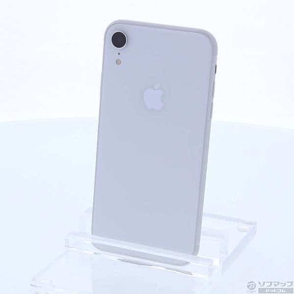Used]Apple iPhoneXR 64GB white MT032J/A SIM-free 251-ud - BE