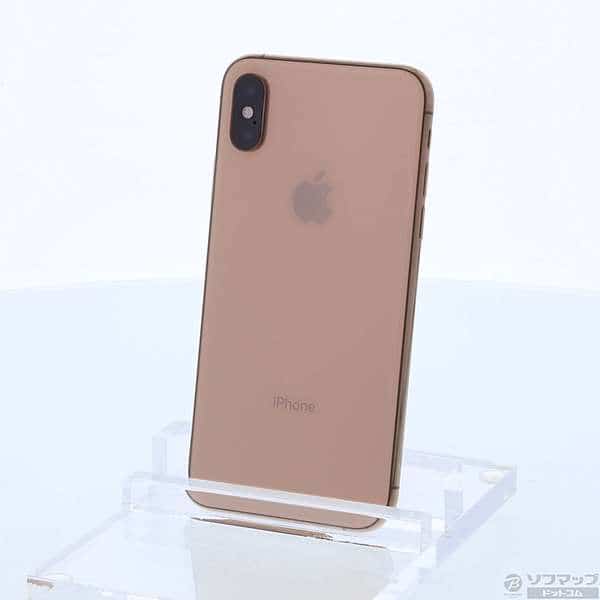 Used]Apple iPhoneXS 64GB Gold MTAY2J/A SIM-free 251-ud - BE 