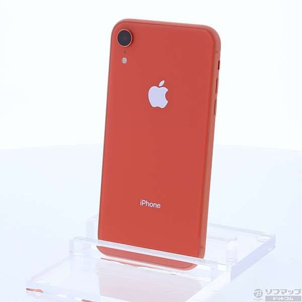 Used]Apple iPhoneXR 64GB Coral MT0A2J/A SIM-free 251-ud - BE