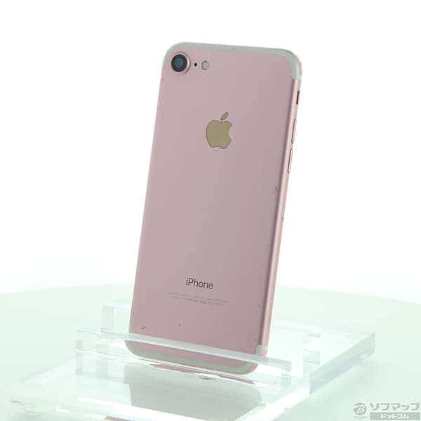 Used]Apple iPhone7 256GB Rose Gold MNCU2J/A SIM-free 349-ud - BE