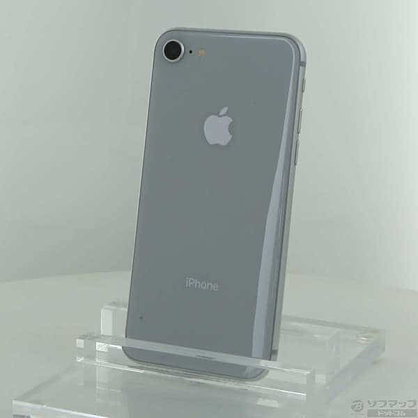 Used]Apple iPhone8 64GB Silver MQ792J/A SIM-free 352-ud - BE 