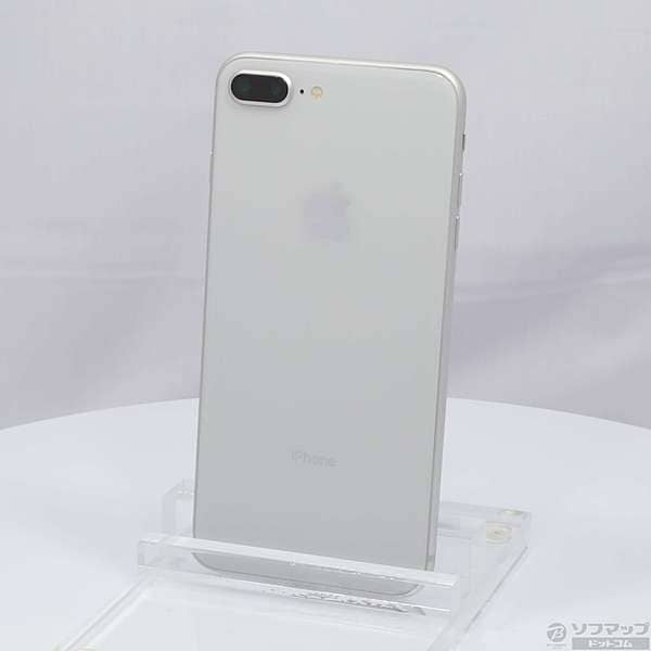 Plus 256GB MQ9P2J⁄A iPhone 0 シルバー iPhone8 SIMフリー - Apple