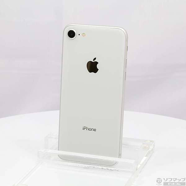 Used]Apple iPhone8 64GB Silver MQ792J/A SIM-free 352-ud - BE