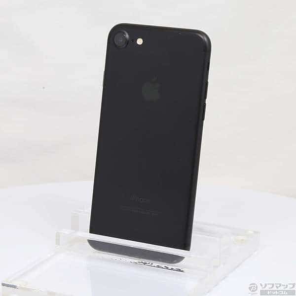 【ふるさと割】 Black 128GB iPhone7 Used]Apple MNCK2J/A BE - 252-ud SIM-free スマートフォン本体