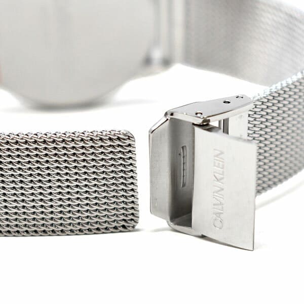 [New]Calvin Klein CK Calvin Klein clock watch K3M2112Z NIMAL minimal Silver breath mens quartz