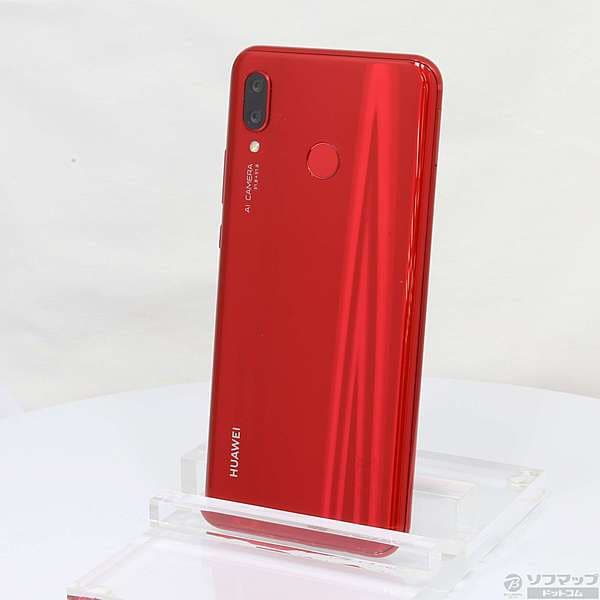 HUAWEI NOVA3 Red 付属品未使用 美品 Used]HUAWEI nova3 128GB red NOVA3 SIM-free 262-ud - BE FORWARD Store
