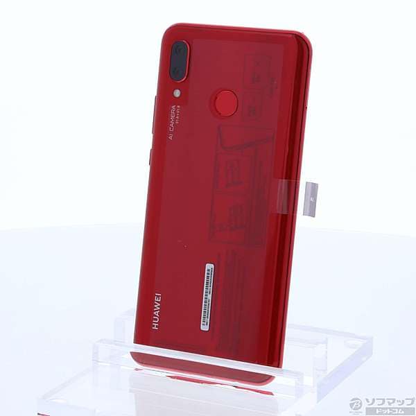 Used]HUAWEI nova3 128GB red NOVA3 SIM-free 262-ud - BE FORWARD Store