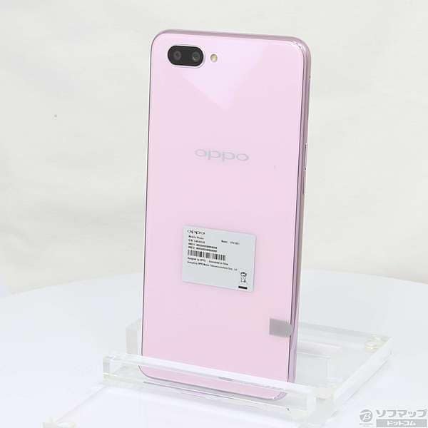 Used]OPPO R15 Neo 64GB diamond pink CPH1851 SIM-free 198-ud