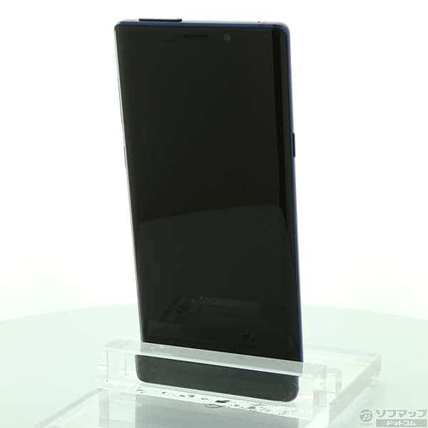 Used]SAMSUNG GALAXY Note9 128GB ocean blue SC-01L SIM-free