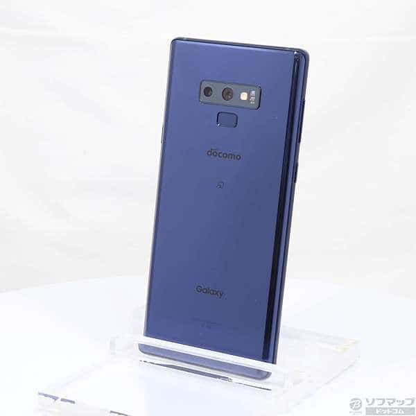 [Used]SAMSUNG GALAXY Note9 128GB ocean blue SC-01L SIM-free 305-ud