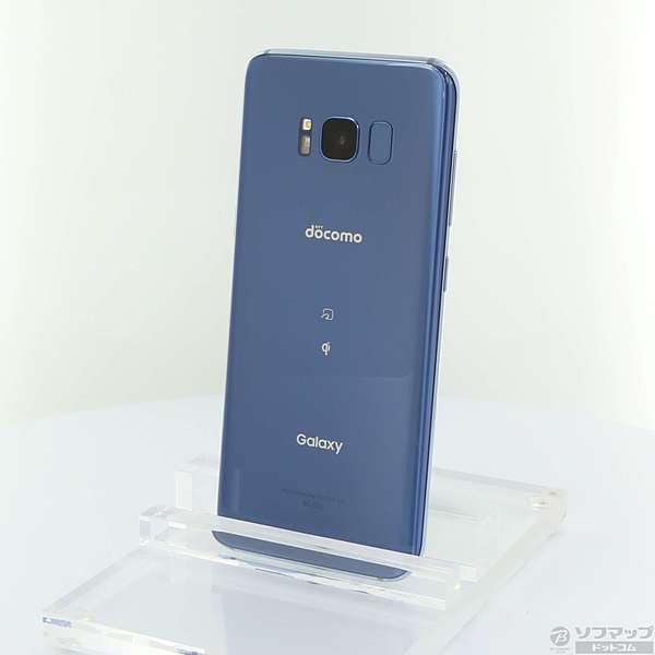 Used]SAMSUNG Galaxy S8 64GB Coral blue SC-02J SIM-free 262-ud - BE