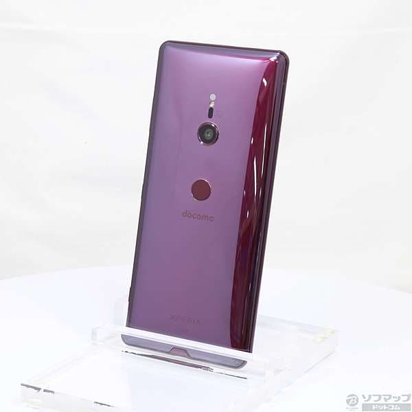 Used]SONY Xperia XZ3 64GB Bordeaux red SO-01L SIM-free 305