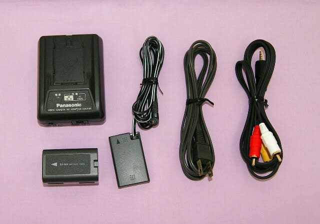 Used]Panasonic NV-C7 Silver digital video camera with Mini DV
