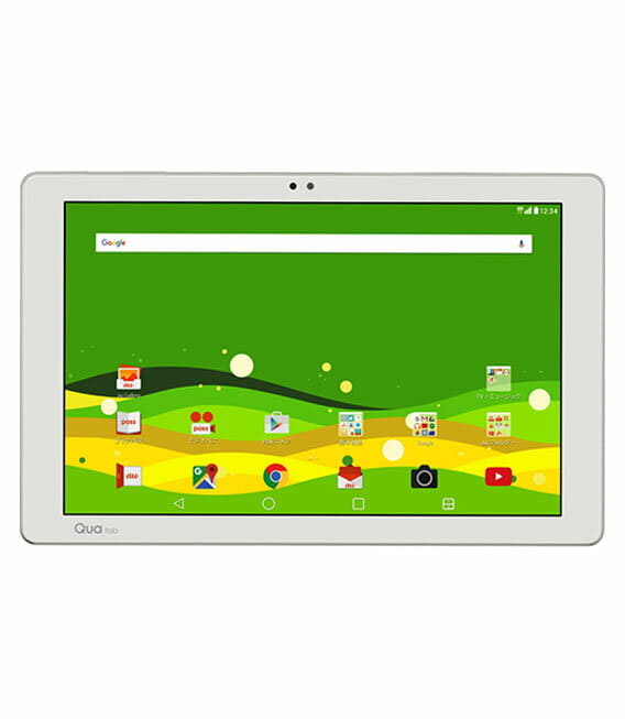 Used]Wi-Fi Qua tab PZ LGT32 white - BE FORWARD Store