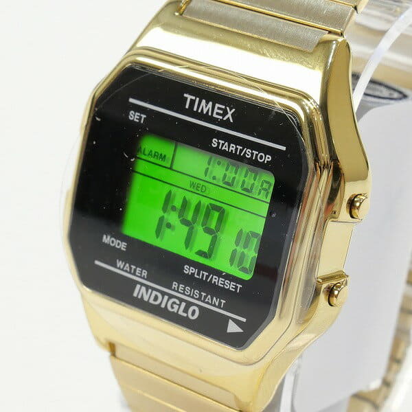 SUPREME x TIMEX DIGITAL WATCH GOLD+mu-8.com