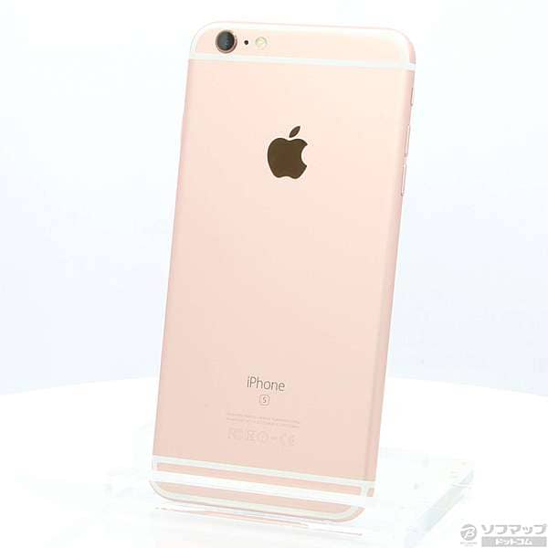 Used]Apple iPhone6s Plus 128GB Rose Gold NKUG2J/A SIM-free 348-ud