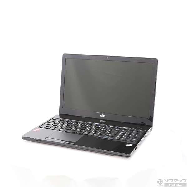 Used]FUJITSU [display] LIFEBOOK AH41/C3 FMVA41C3B shiny Black