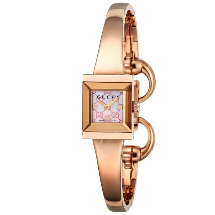 New]Gucci YA128518 Lady's watch G frame | GUCCI G-Frame bangle