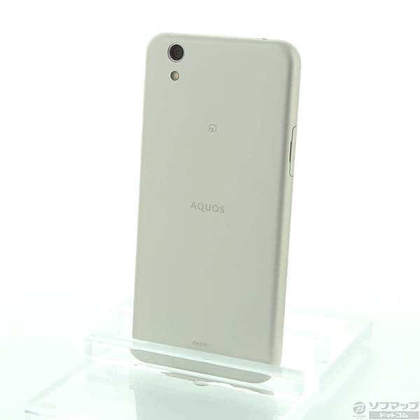 Used]SHARP (sharp) AQUOS sense 32GB champagne gold SH01KGO SIM