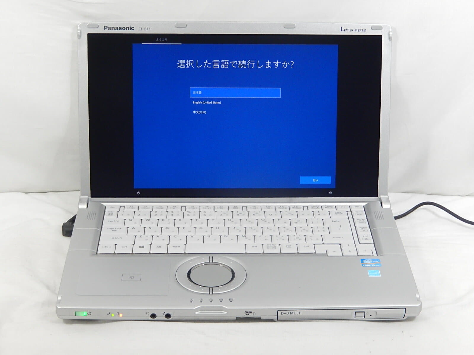 Panasonic Let's note CF-B11 Core パナソニック Windows OS : Note