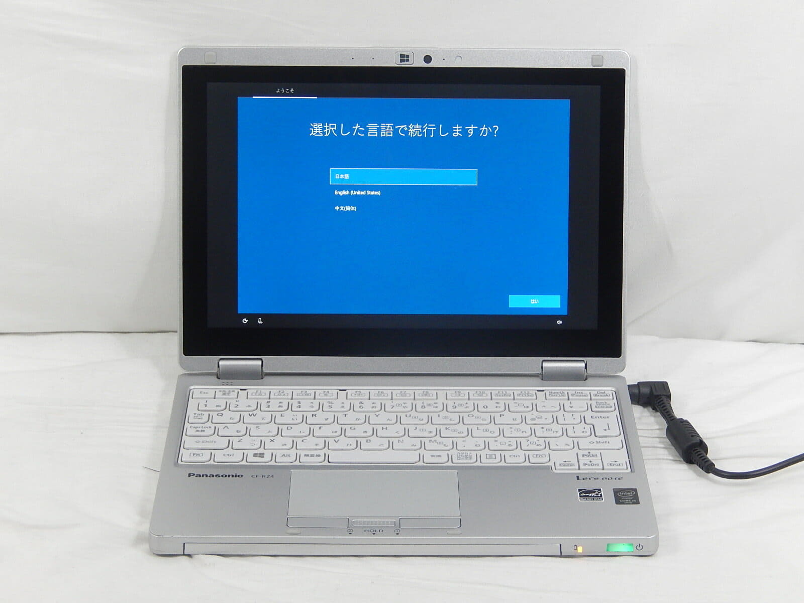 Panasonic Let'snote CF-RZ4 累積使用1120時間