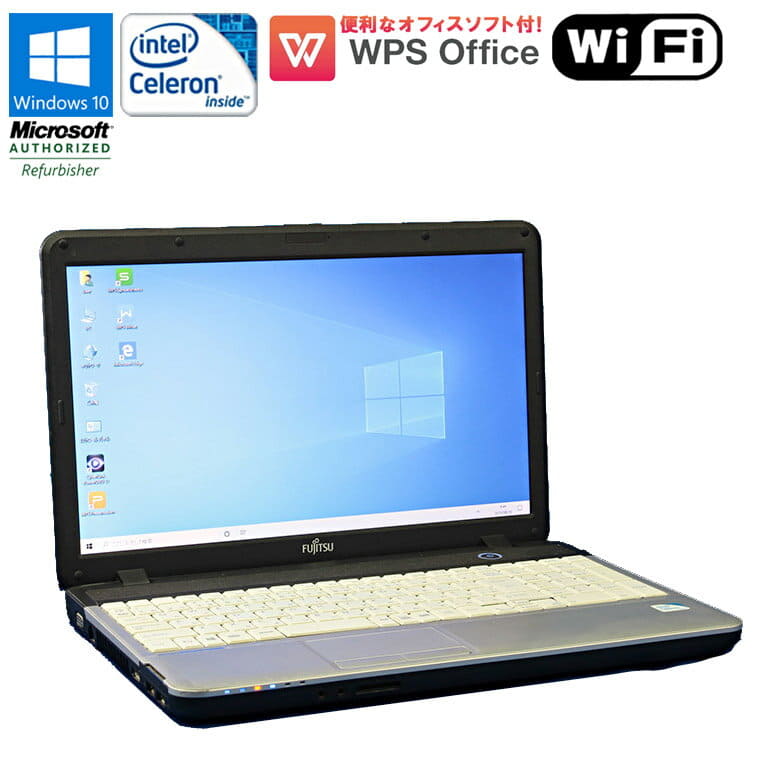 Used]WPS FUJITSU LIFEBOOK A512/F Windows10 HOME Celeron B820 1.70