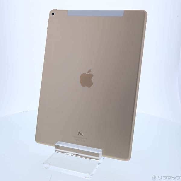 [Used]Apple iPad Pro 12.9 inches first generation 128GB Gold ML2K2J/A  SoftBank 　 287-ud