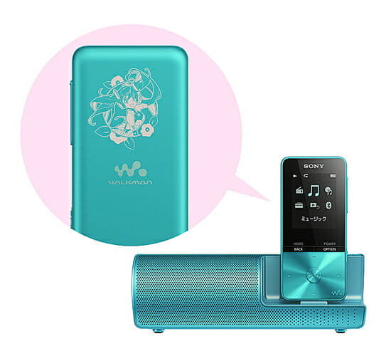 ウォークマンSシリーズ「NW-S315K」ブルー/MIKU　初音ミク New]SONY Walkman S series 
