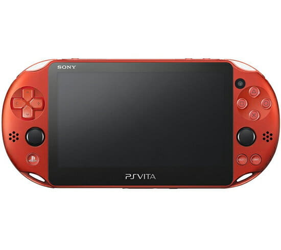 プレステーションVita New](box wound, tear) PSVita Wi-Fi metallic red PCH-2000 ZA26 - BE