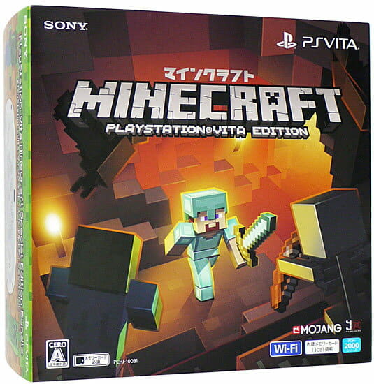 Used]PlayStation Vita Minecraft Special Edition Bundle PCHJ-10031
