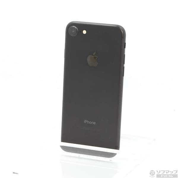 Used]Apple iPhone7 128GB Black NNCK2J/A SIM-free ◇09/02 - BE 