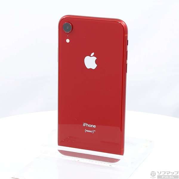 Used]Apple iPhoneXR 64GB product red MT062J/A SIM-free 348-ud - BE