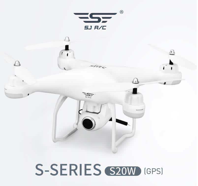 New]The dynamic of the S20W dual GPS, please obey adjustable 720P  wide-angle lens HD Camera RC reshingukuadokoputa VS S70W S30W and WiFi FPV  RC drone - BE FORWARD Store