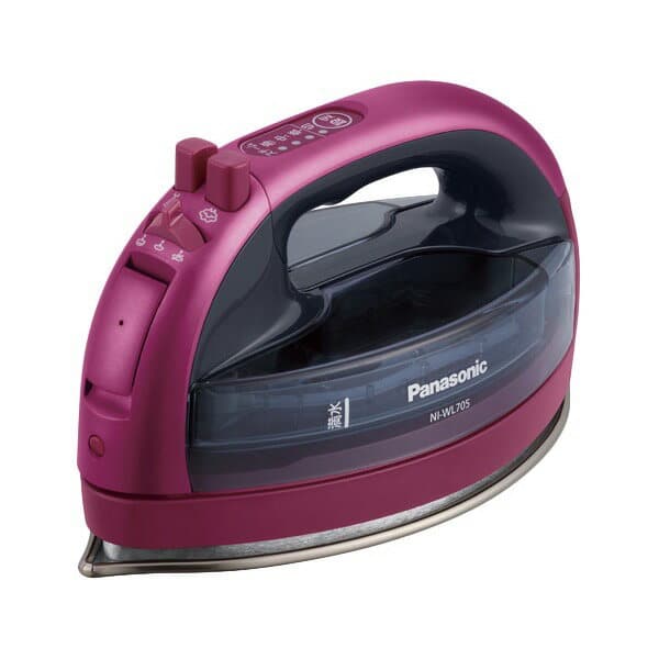 New]Panasonic NI-WL705-P cordless steam iron (pink) - BE FORWARD Store