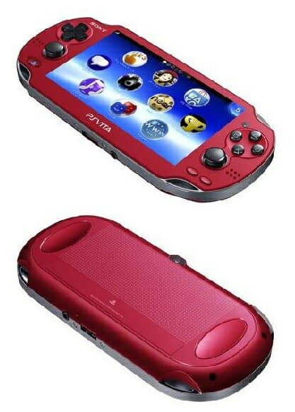 Used]PlayStationVita (Wi-Fi model) (Cosmic Red) (Main unit) / PCH 