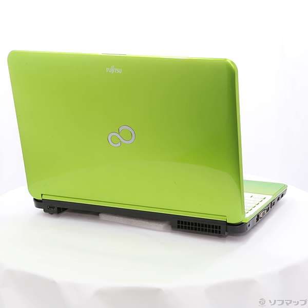 Fujitsu ノートPC グリーン AH FMVA54HR Used]FUJITSU LIFEBOOK AH54/H FMVA54HG lime green [Windows 10] 297