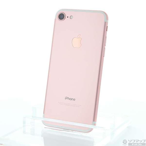 Used]Apple iPhone7 256GB Rose Gold NNCU2J/A SIM-free 368-ud - BE