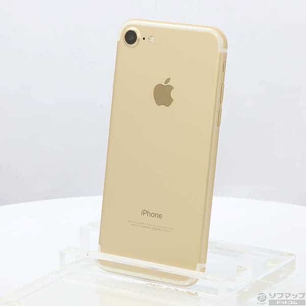 Used]Apple iPhone7 32GB Gold MNCG2J/A SIM-free 352-ud - BE