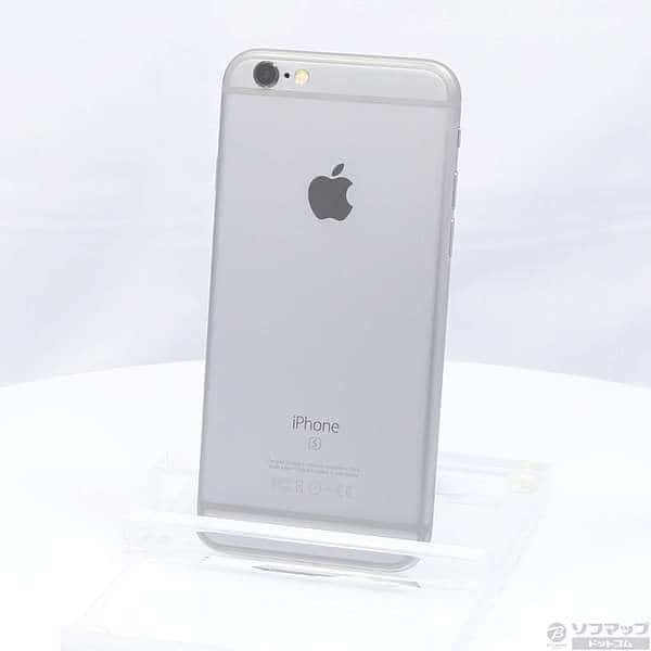 Used]Apple iPhone6s 16GB Space Gary MKQJ2J/A SIM-free 344-ud - BE 