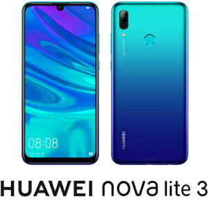 [New]POT-LX2J-BL HUAWEI (fur way) nova lite 3 aurora blue [6.21 inches of 　  memory 3GB 　 storage 32GB] SIM-free smartphone